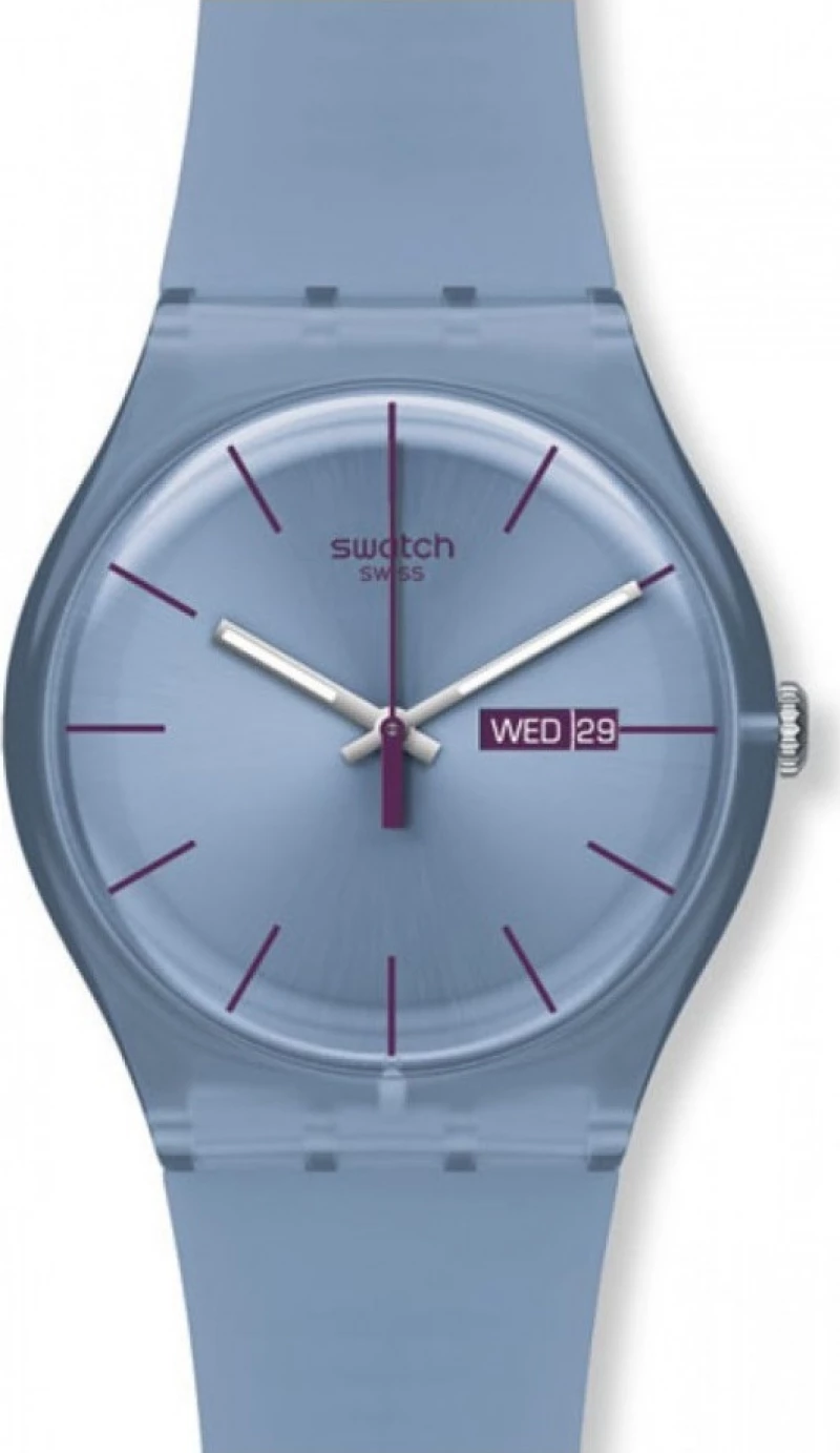 Swatch Sea Rebel Light Blue Rubber Strap