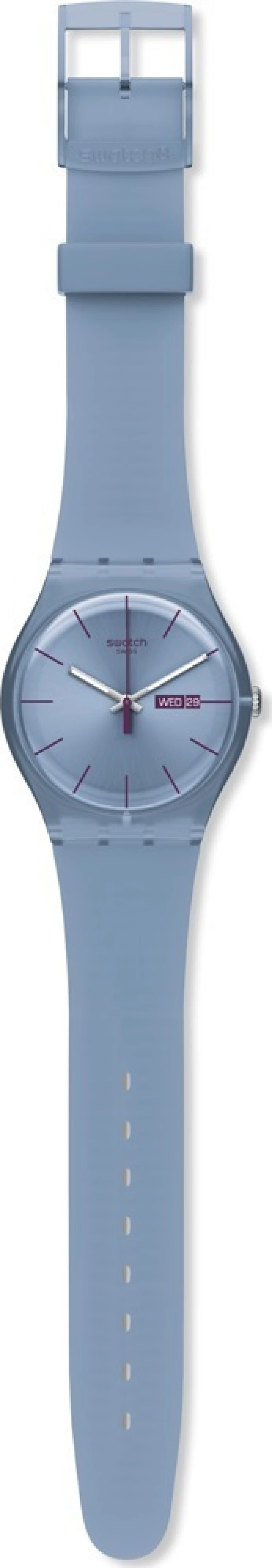 Swatch Sea Rebel Light Blue Rubber Strap