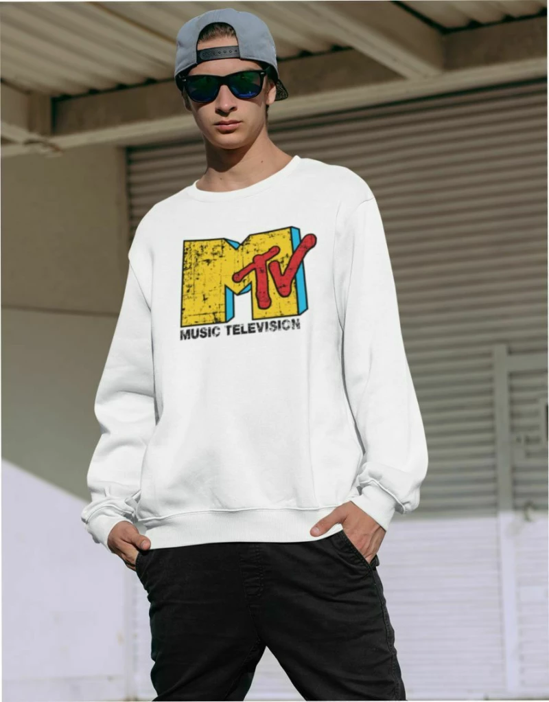 MTV Φούτερ - GREY MELANGE