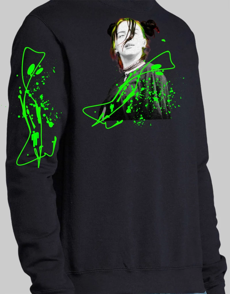 BILLIE EILISH Plus sweatshirt - RED