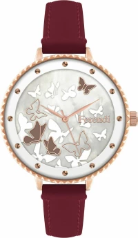 FERENDI Jolity Bordeaux Leather Strap