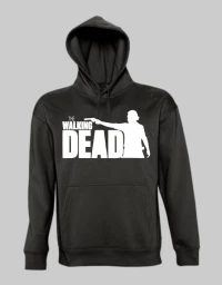The walking dead hoodie - BLACK