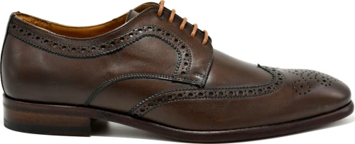 Oxfords δετά καφέ σκούρο PACO MILAN Καφέ σκούρο Άνδρας Oxfords 3495