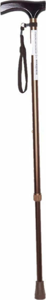 Medical Brace Μπαστούνι Τηλεσκοπικό Καφέ MB.HC032