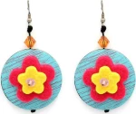 HANDMADE EARRINGS χειροποίητα σκουλαρίκια από επαργυρωμένο ορείχαλκο