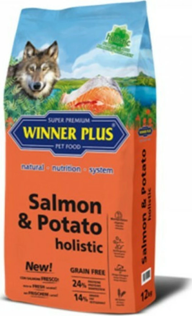 Winner Plus Holistic Salmon & Potato 12kg
