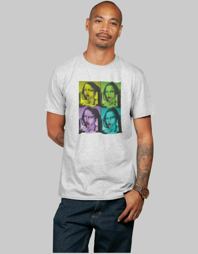 Mona Lisa t-shirt - WHITE