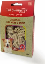 Pet Interest Tail Swingers Soft Dual Flavor με Σολομό & Ρύζι 125gr