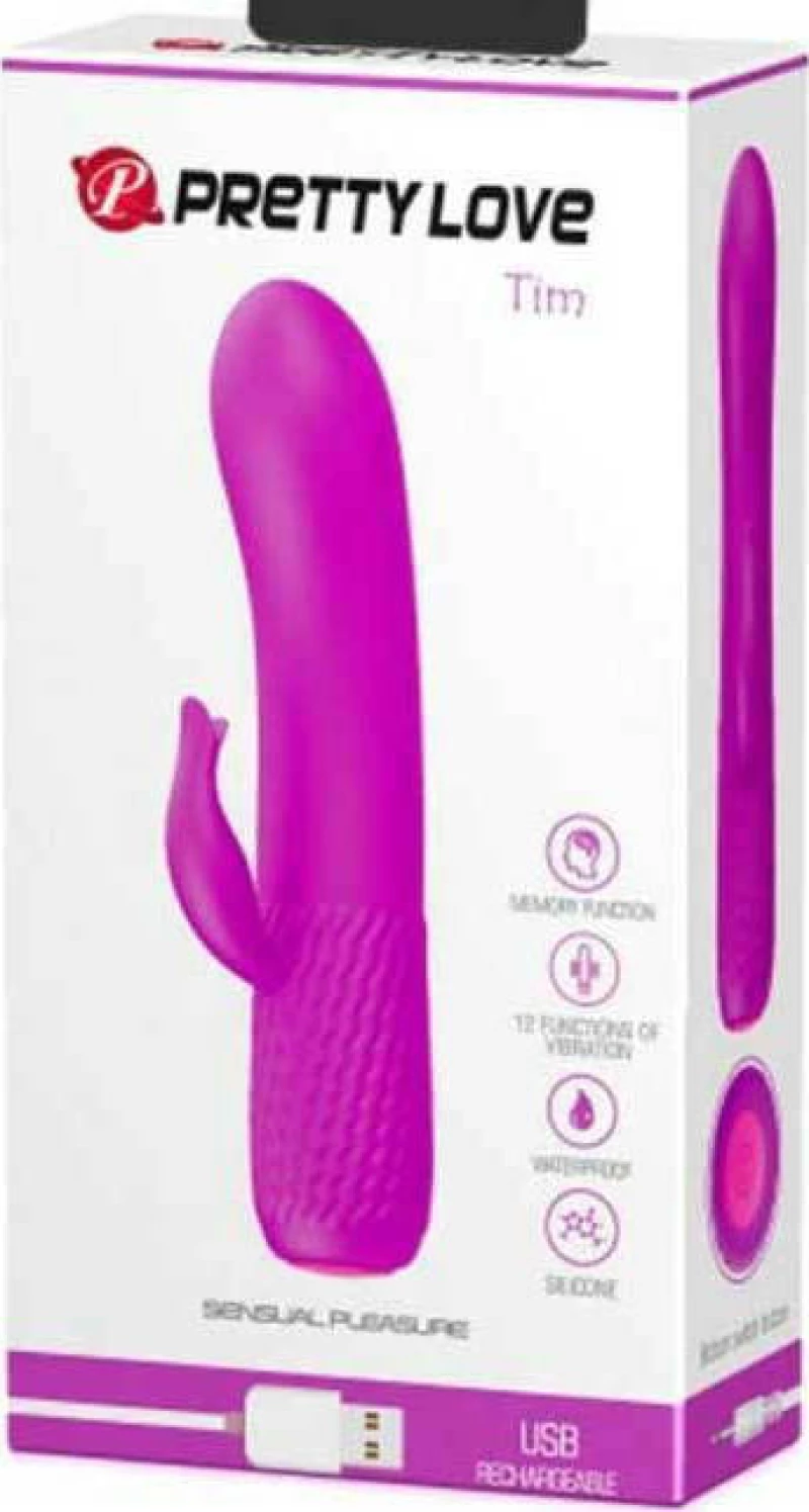 Pretty Love Tim Rabbit 15cm Purple