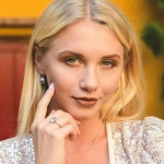Μονόπετρο Lily ασημί