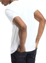 Ανδρικό T-shirt Λευκό Tommy Jeans DM0DM04411-100