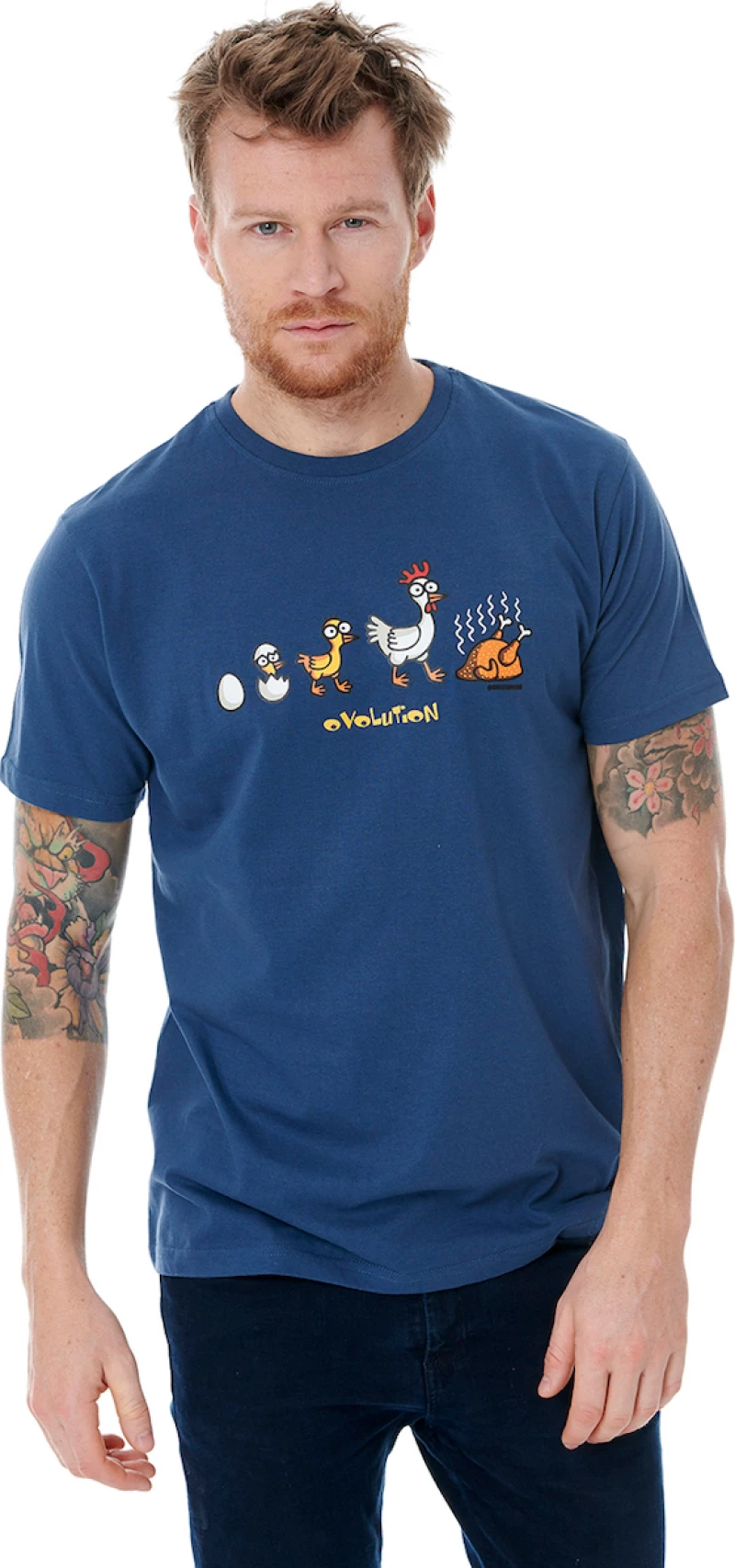 Zuringo Kukuxumusu Mens T-shirt Blue