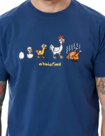 Zuringo Kukuxumusu Mens T-shirt Blue