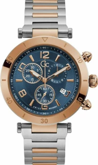 Guess Collection Prime Class Two Tone Stainless Steel Chronograph Y68004G7Mf