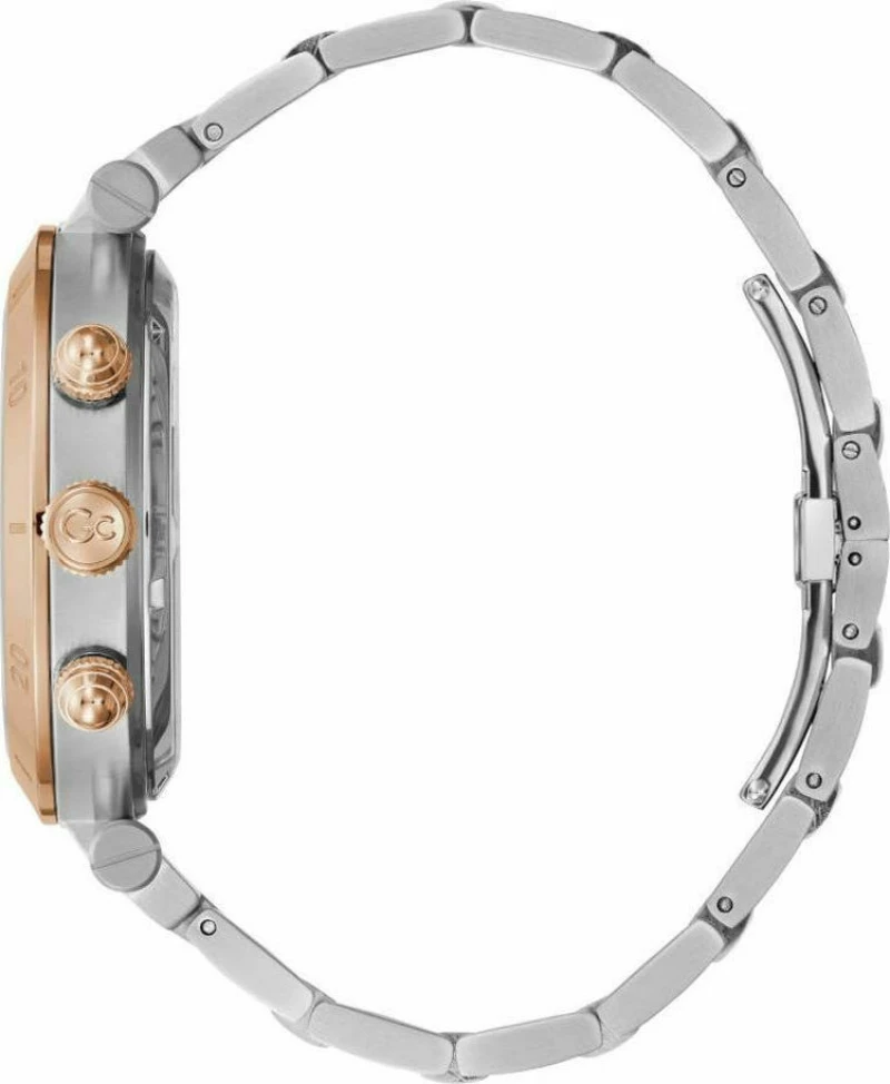 Guess Collection Prime Class Two Tone Stainless Steel Chronograph Y68004G7Mf