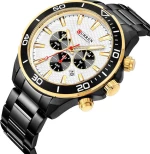 Curren 8309 Black White