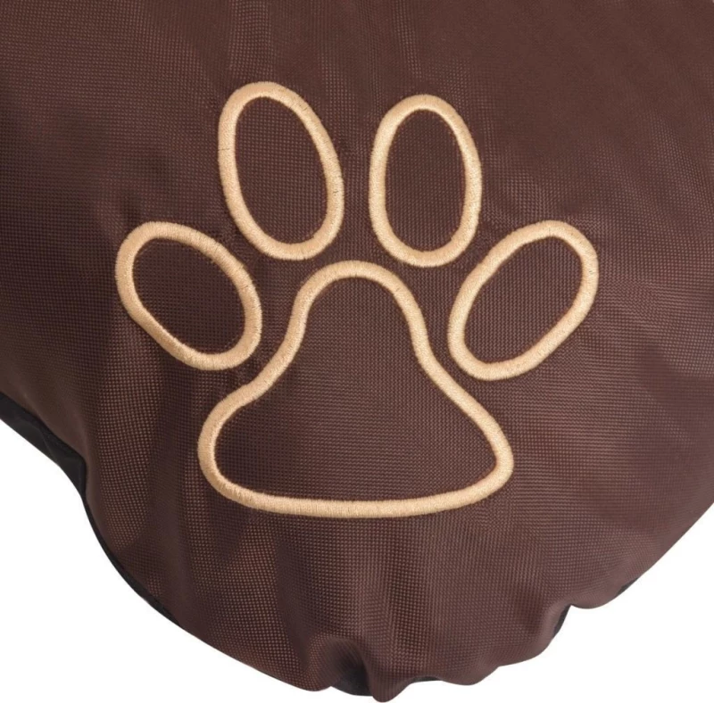 vidaXL Dog Cushion 90x60cm Brown