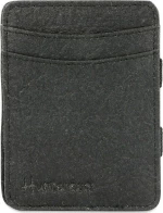 Hunterson Magic Wallet - Vegan Πορτοφόλι με RFID - Γκρι/Μαύρο (Charcoal)