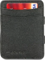 Hunterson Magic Wallet - Vegan Πορτοφόλι με RFID - Γκρι/Μαύρο (Charcoal)