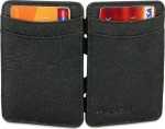 Hunterson Magic Wallet - Vegan Πορτοφόλι με RFID - Γκρι/Μαύρο (Charcoal)