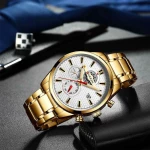 Ανδρικό Ρολόι Curren 8352 με χρονογράφους Gold