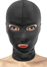 Open Eyes And Mouth Mask - Black