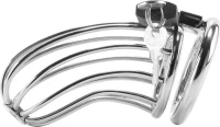 METAL HARD COCK BIRD CAGE CHASTITY