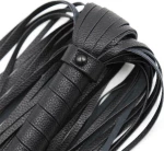 Fetish Addict Classic Flogger Black 42cm