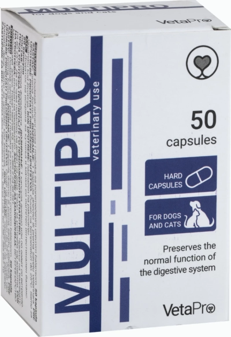 VETAPRO MULTIPRO 50CAPS ΓΙΑ ΤO ΠΕΠΤΙΚΟ