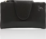 Πορτοφόλι Kion Από Γνήσιο Δέρμα (438 Black)