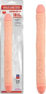 Chisa Novelties Ladybro Love 01 Double Dildo 46cm Flesh