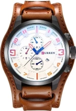 Curren 8225 Brown / White