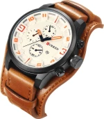 Curren 8225 Brown / White