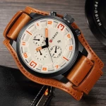 Curren 8225 Brown / White