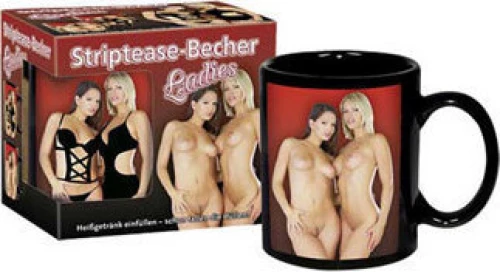 HUMOR STRIPTEASE LADIES MUG