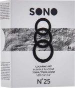 Shots Sono No.25 Cockring Set Black