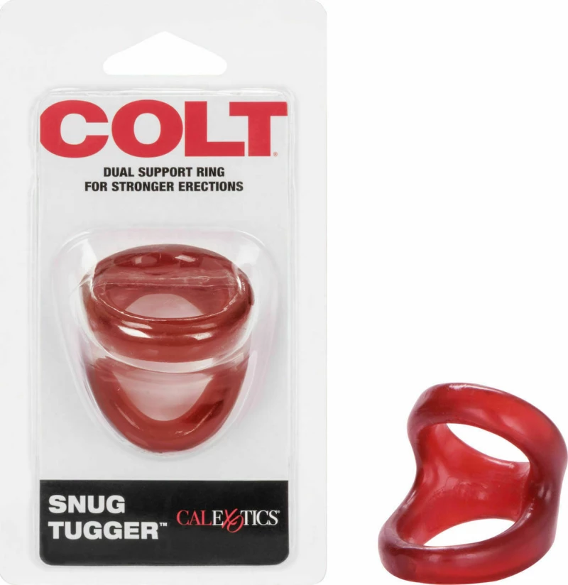 Calexotics Colt Snug Tugger Dual Support Ring Red