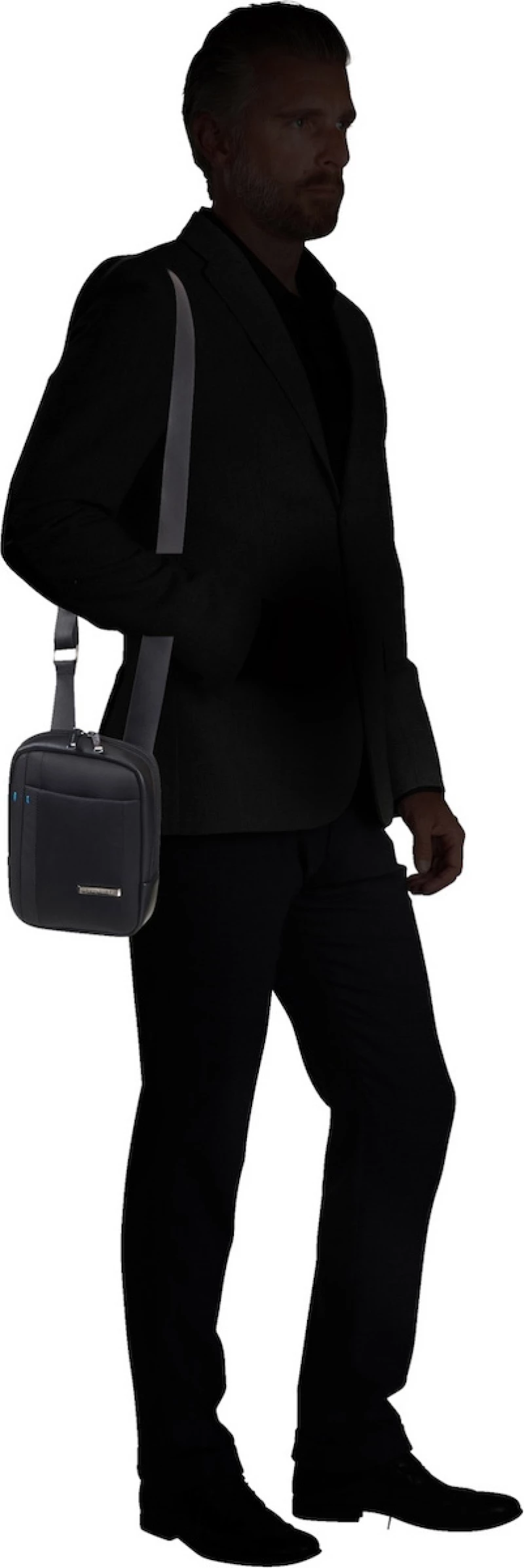 Samsonite Χιαστι Τσαντακι 137267-1041 Spectrolite 3.0 Black