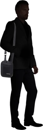 Samsonite Χιαστι Τσαντακι 137267-1041 Spectrolite 3.0 Black