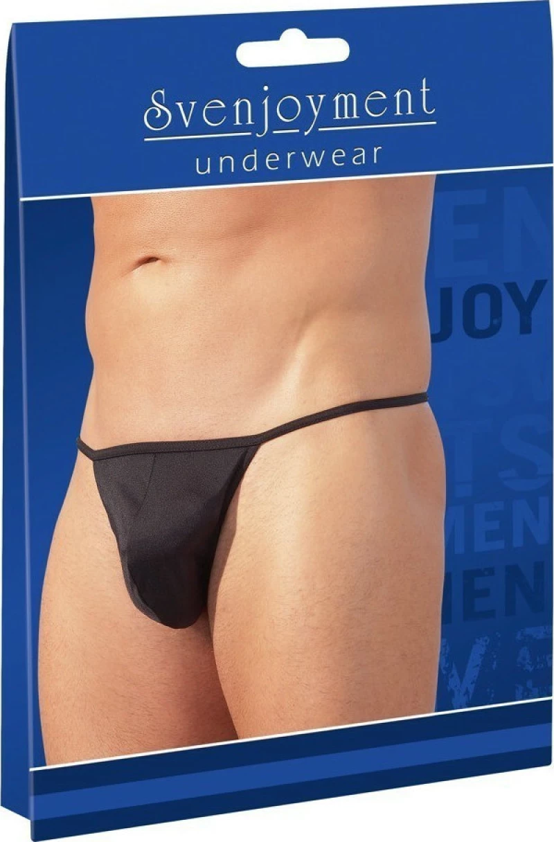 Svenjoyment Underwear Mini String Black