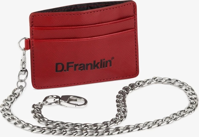 D. Franklin Πορτοφόλι με αλυσίδα - Κόκκινο