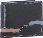 Ανδρικό Πορτοφόλι με έλασμα (520-5304-black)