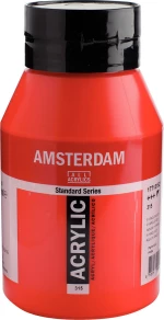 Royal Talens Amsterdam All Acrylics Standard 1000ml Pyrrole Red 315