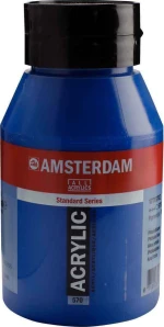 Royal Talens Amsterdam All Acrylics Standard 1000ml Phthalo Blue 570
