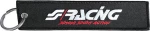 Simoni Racing Μπρελοκ Κλειδιων Remove Before Drive Μαυρο Υφασμα