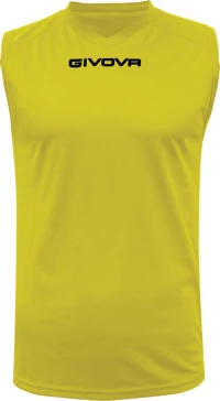 Αμάνικα T-shirt Smanicato Givova One Κίτρινο 0007