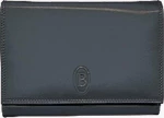 Δερμάτινο Γυναικείο Πορτοφόλι (312-102-3-black)