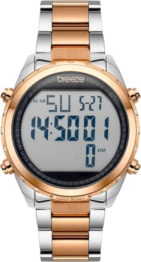 BREEZE TechnoPop 711091.4 Chronograph Two Tone Stainless Steel Bracelet