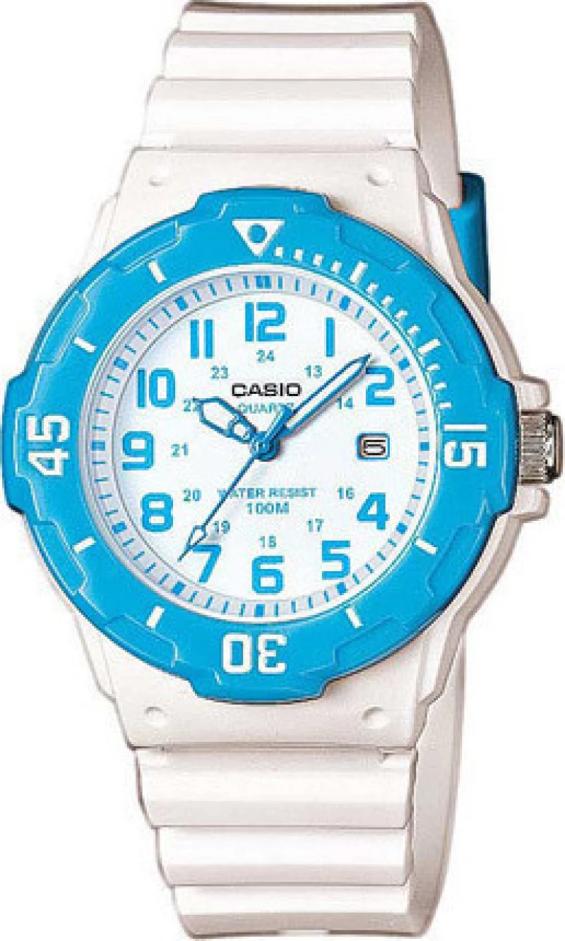 Casio Collection White Rubber Strap