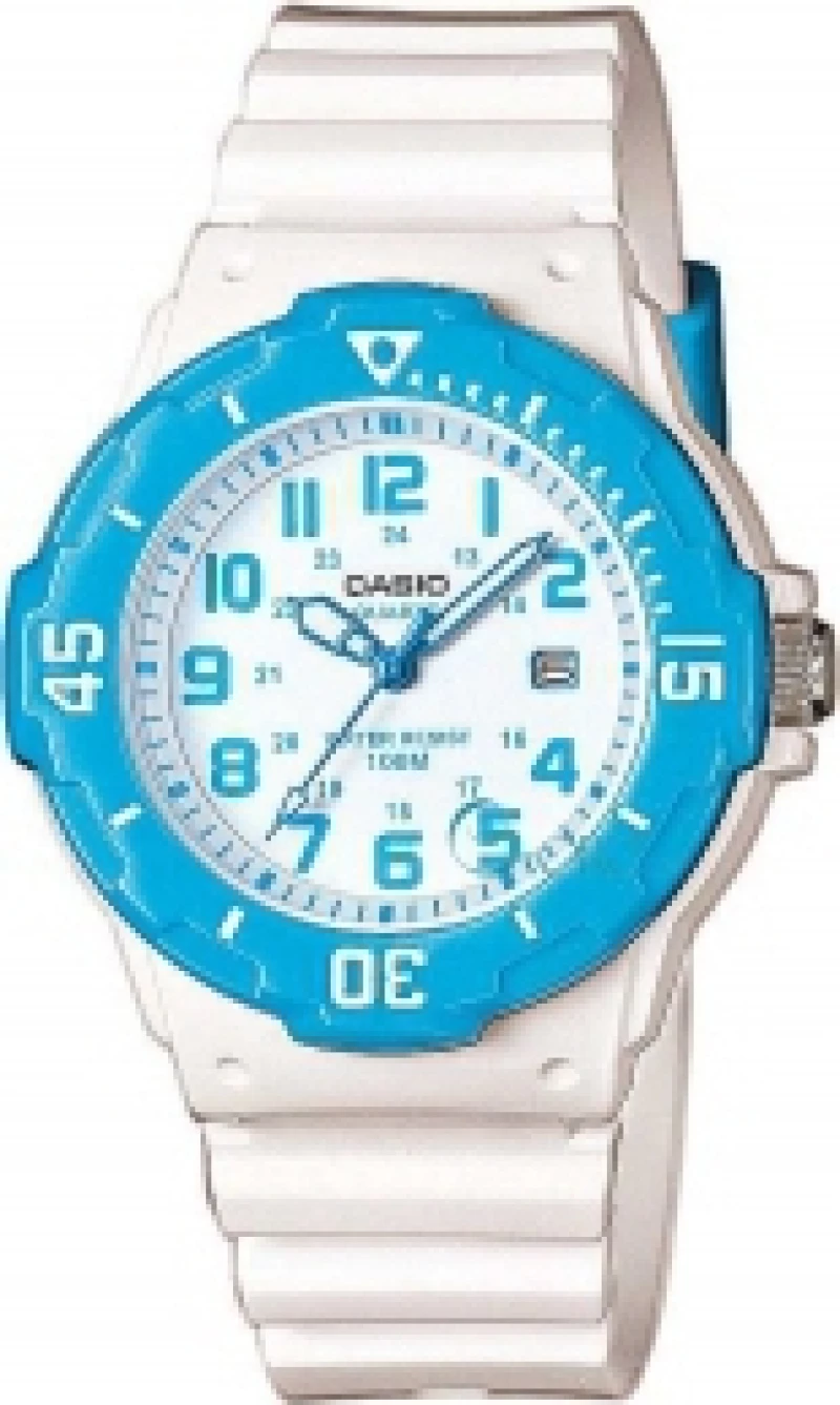 Casio Collection White Rubber Strap
